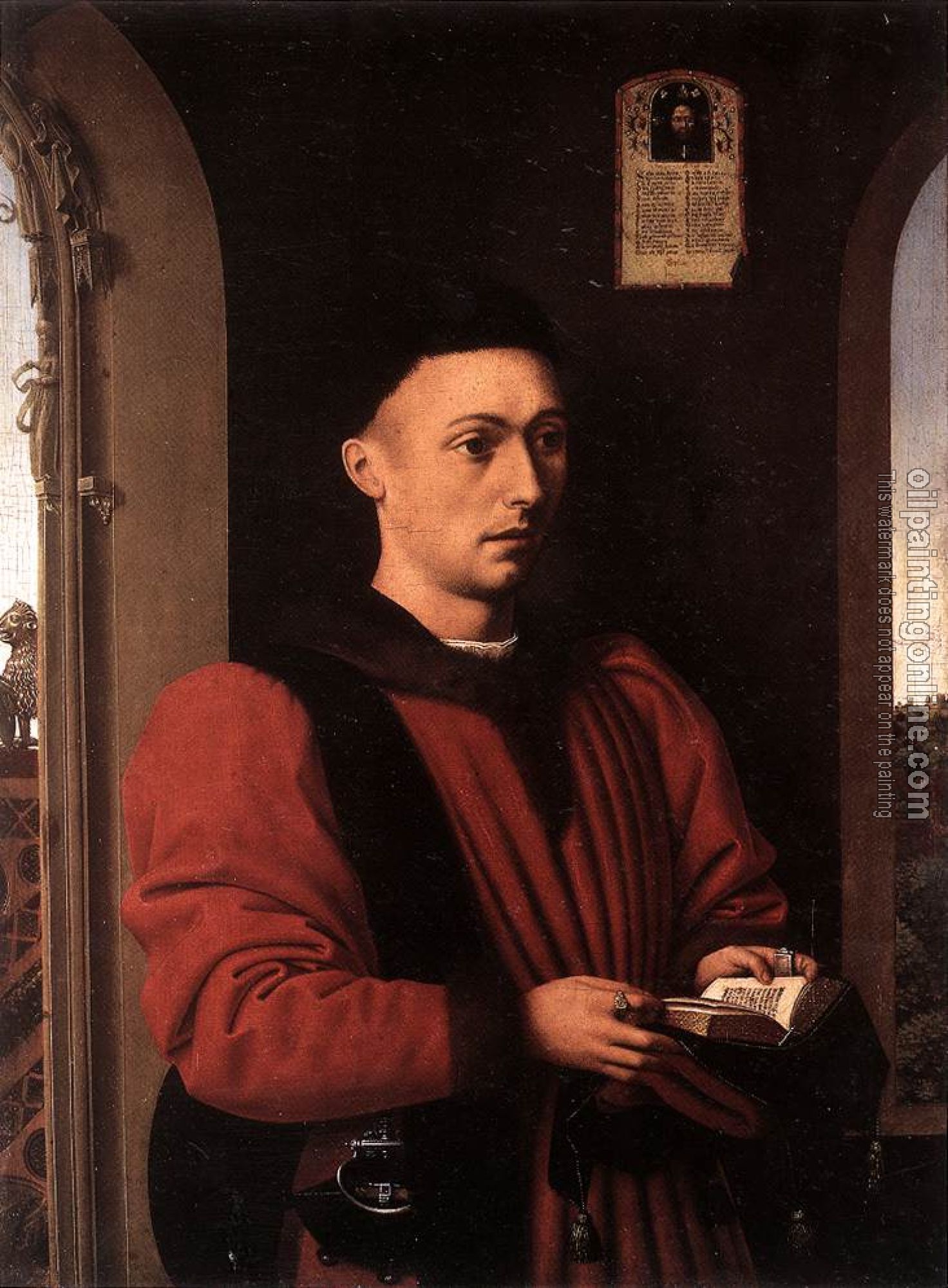Christus, Petrus - Portrait Of A Young Man